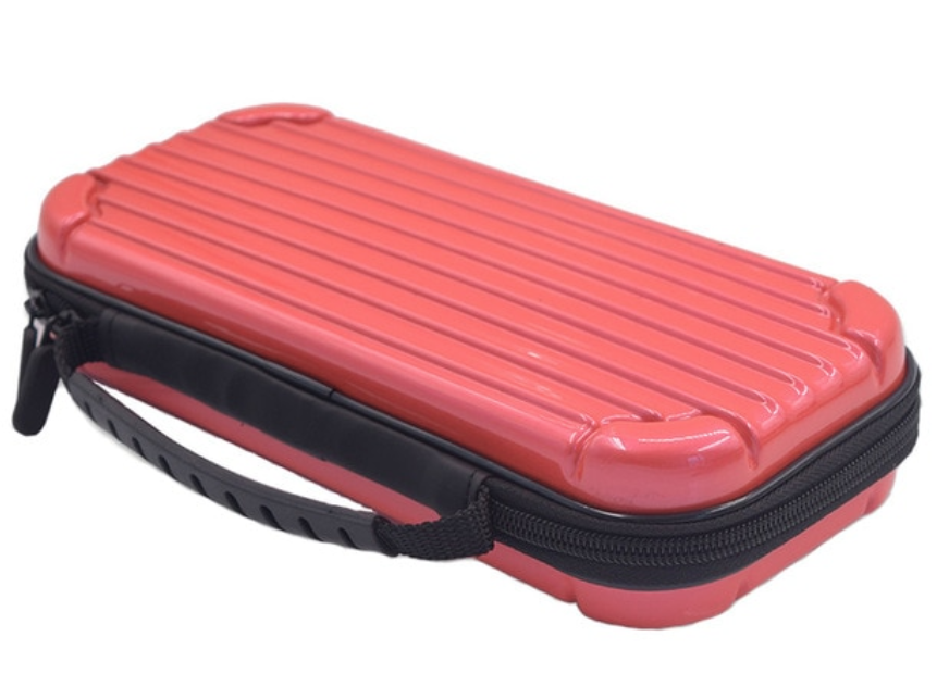 Чехол-кейс для Nintendo Switch OLED с ручкой Красный