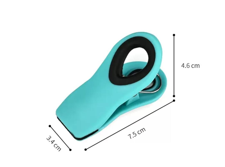 Затискач універсальний магнітний Бірюзовий (0378) - фото 4 Затискач універсальний магнітний Бірюзовий (0378) - фото 4