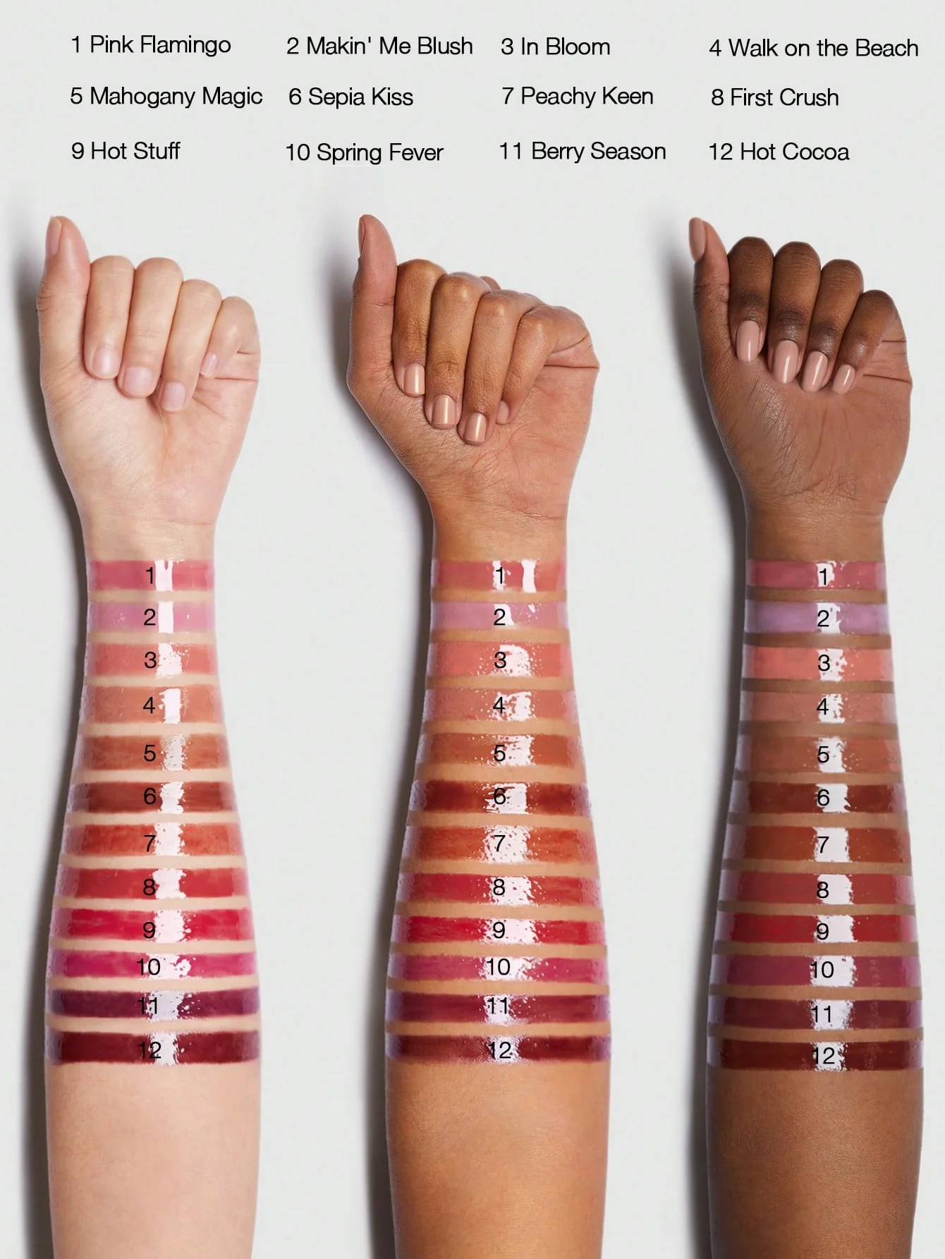 Блеск для губ твердый First Crush, 2 г (14987792) - фото 3