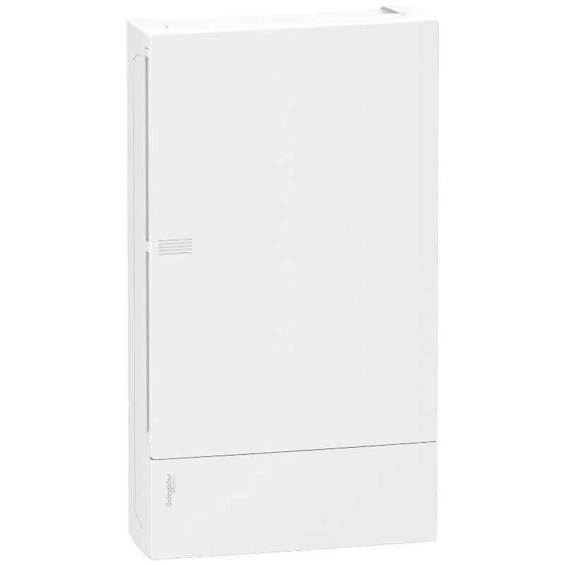 Щит навісний Schneider Electric Resi9 MP 3ряда/36 модулів з дверцятами Білий (MIP12312)