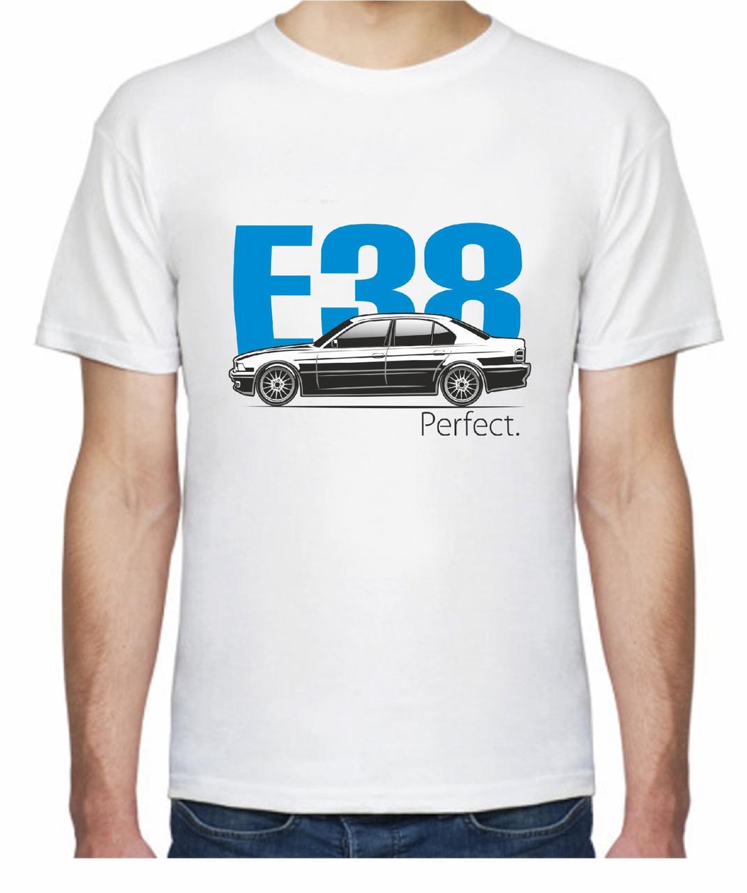 Футболка чоловіча Avtolife BMW E39 Perfect F 205539 XXL Синій/Білий (2494943810) - фото 1 Футболка чоловіча Avtolife BMW E39 Perfect F 205539 XXL Синій/Білий (2494943810) - фото 1