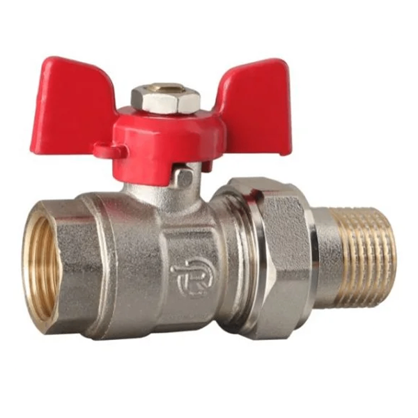 Кран с американкой REIGER 1 ВЗ прямой латунь (6552851)