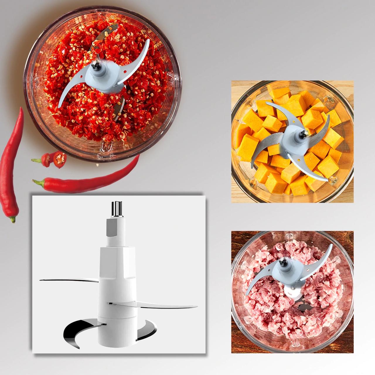 Измельчитель Молния металл 1200 Вт Зеленый (2862) - фото 9