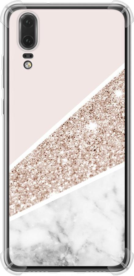 Чехол на Huawei P20 Пастельный мрамор (4342sp-1396-42517)