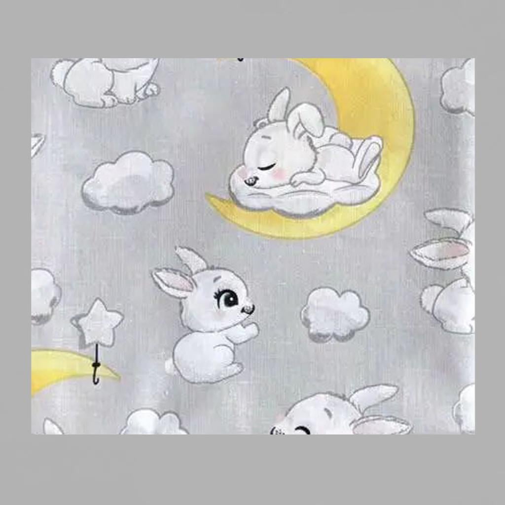 Пеленки детские BST Перышко ситцевый хлопок в роддом 3 шт. 100х80 см Серый/Белый (34d5df6a)