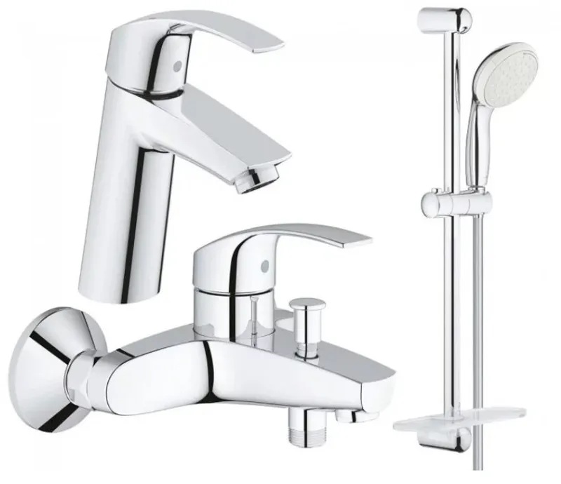 Набір змішувачів для ванни Grohe Eurosmart M-Size (123246M)