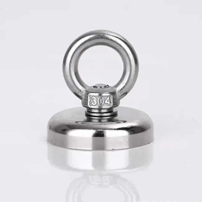 Неодимовый магнит сила захвата 55 кг D42 мм Неодимовый магнит сила захвата 55 кг D42 мм