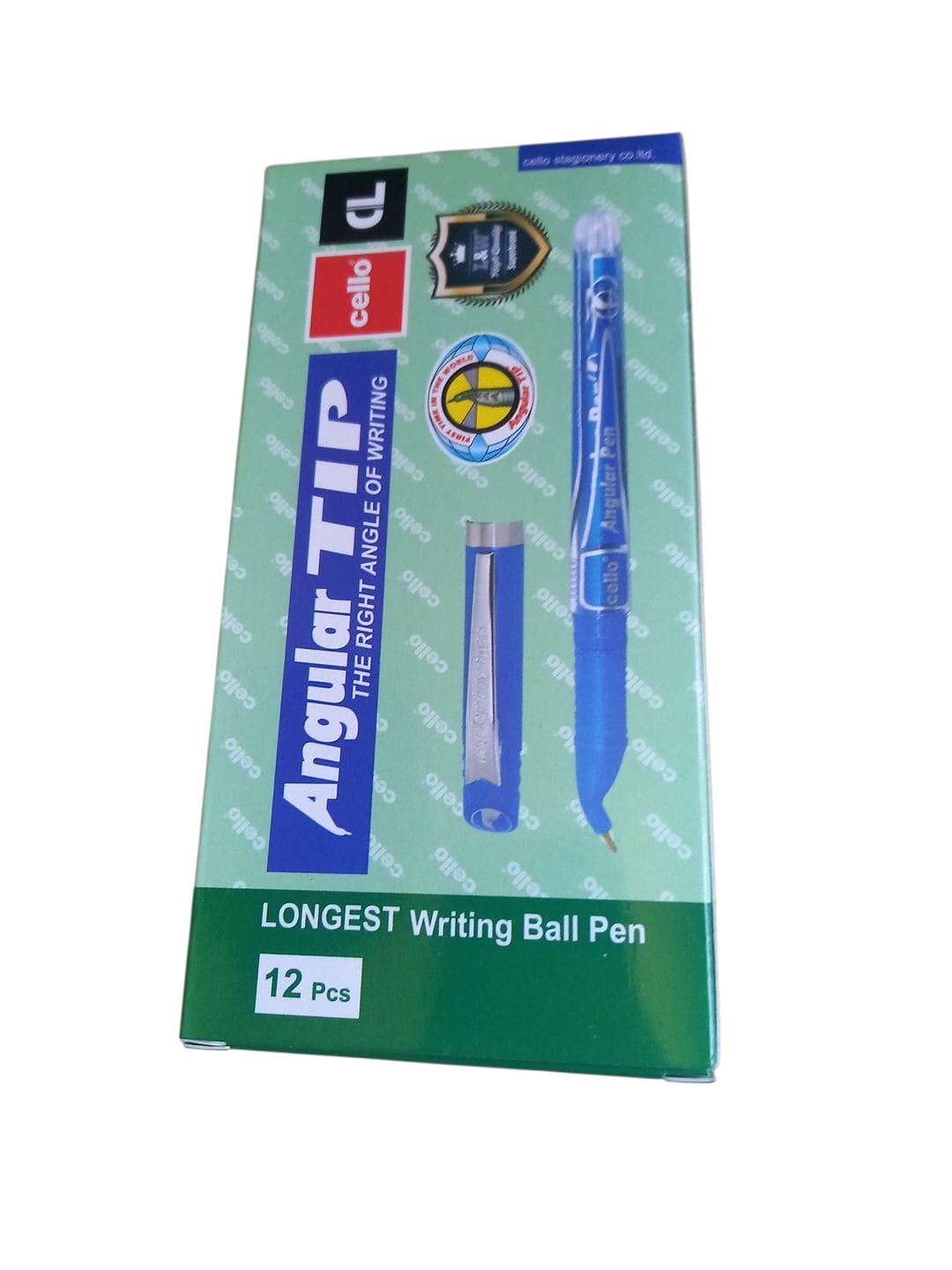 Ручка кулькова для лівш 0,5 Cello Angular pen Синій (29358424) - фото 3 Ручка кулькова для лівш 0,5 Cello Angular pen Синій (29358424) - фото 3