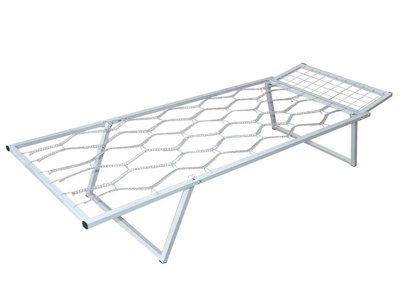 Раскладушка армейская Kompred OL620 на пружинной сетке типа П Серый (1724435396) - фото 3 Раскладушка армейская Kompred OL620 на пружинной сетке типа П Серый (1724435396) - фото 3