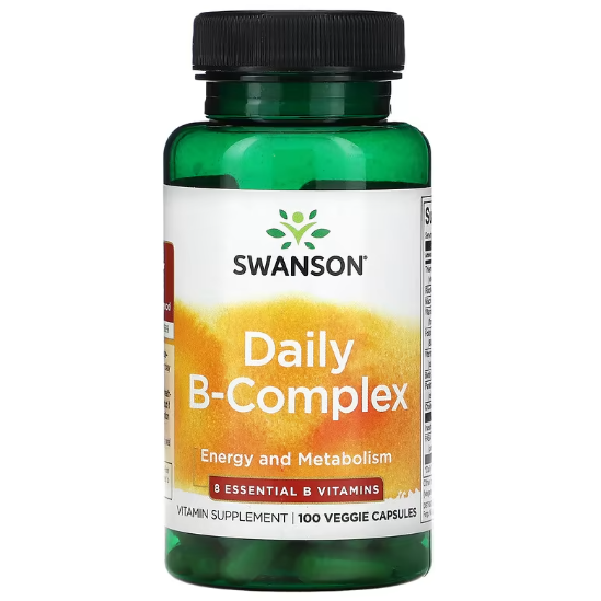 Комплекс витаминов группы В Swanson Daily B-Complex 100 капсул