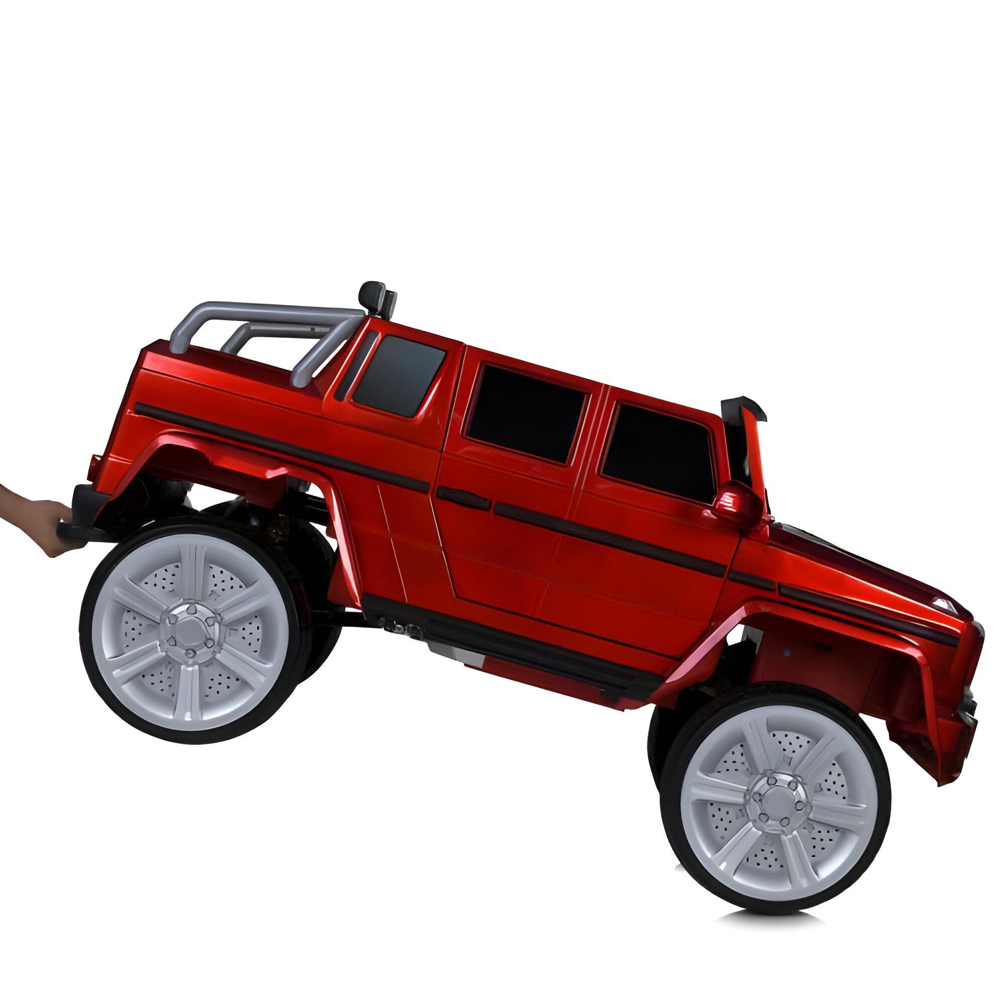 Детский электромобиль одноместный Джип Mercedes Bambi M 5818EBLRS-3 с пультом управления (27489814) - фото 9
