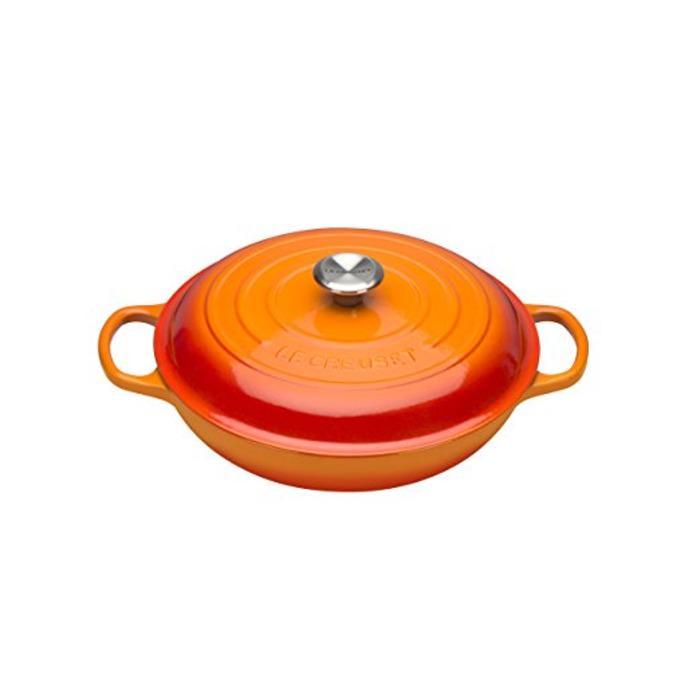 Сковорода-жаровня Le Creuset чавунна 30 см Помаранчевий (2498745)