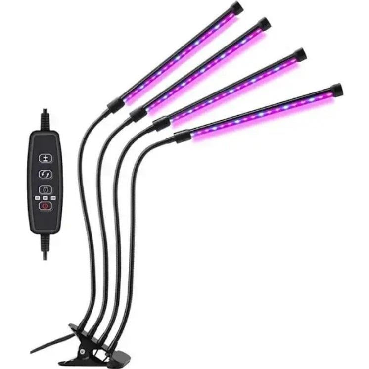 Фітолампа LED USB для росту рослин на 4 лампи (536) - фото 5