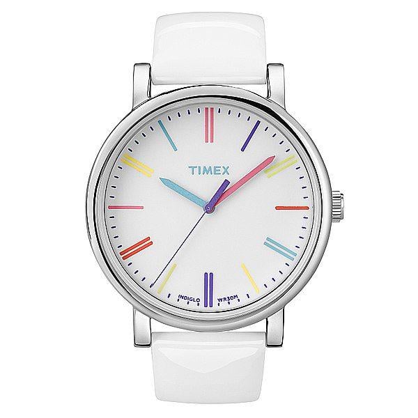 Наручний годинник жіночий Timex кварцевий Silver (Tx2n791) - фото 1