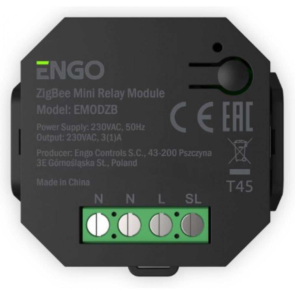 Реле для центру комутації Engo EMOD-ZB ZigBee 3.0 ECB08M230 бездротове (22840336)