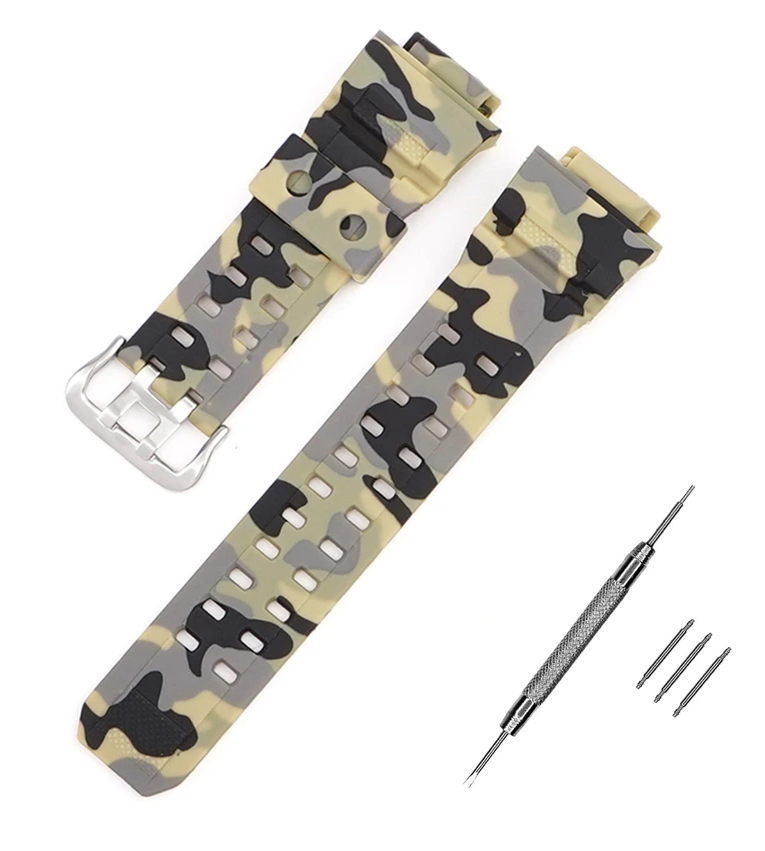 Ремінець для Casio G-Shock GW-9400/9300 Camo Beige SI (3928) Ремінець для Casio G-Shock GW-9400/9300 Camo Beige SI (3928)