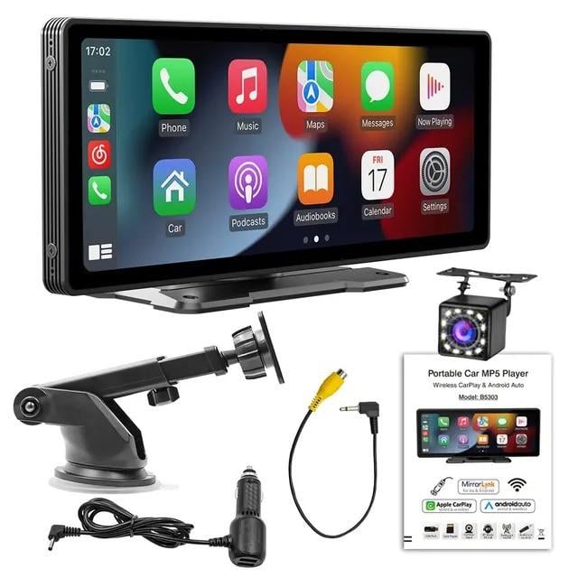 Автомагнитола B5303 камера 10,26" 1600x600 WIFI Carplay Android Auto