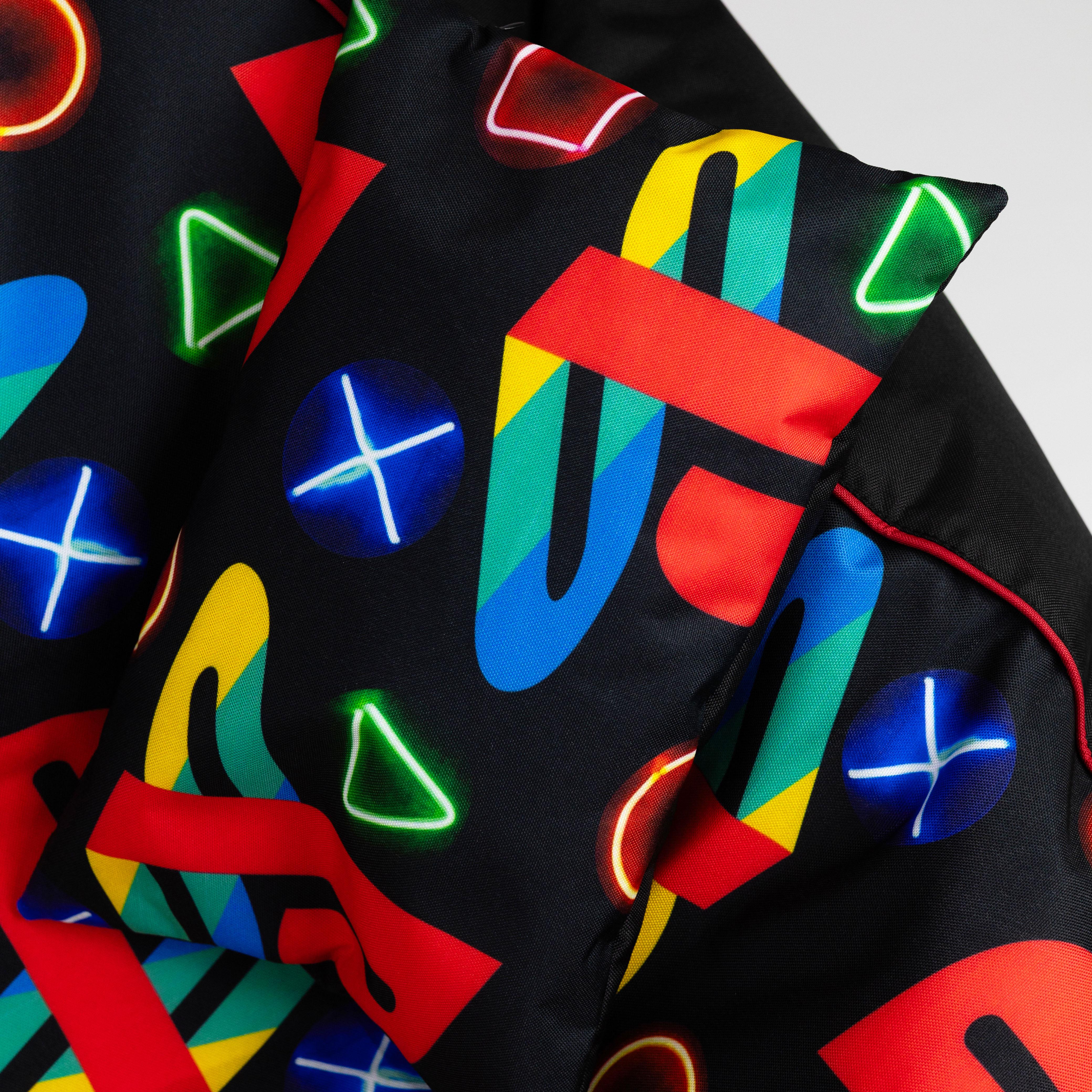 Бескаркасное кресло-мешок Flex и подушечка Oksford PlayStation ХXL 130х90 см (100037) - фото 3