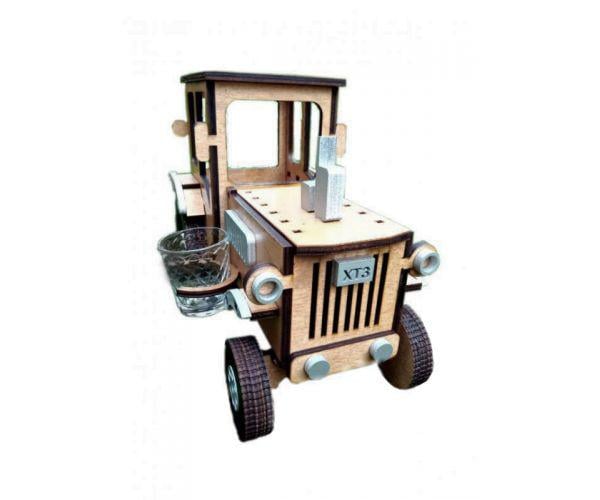 Деревянный бар Трактор