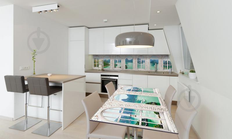 Наклейка виниловая на стол Zatarga «Окно в Средиземье» 650х1200 мм Z180617/1st Наклейка виниловая на стол Zatarga «Окно в Средиземье» 650х1200 мм Z180617/1st