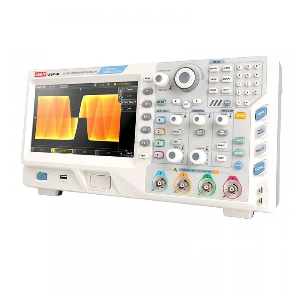 Осцилограф Uni-T UPO3154E з дисплеєм за технологією Ultra Phosphor (897657)