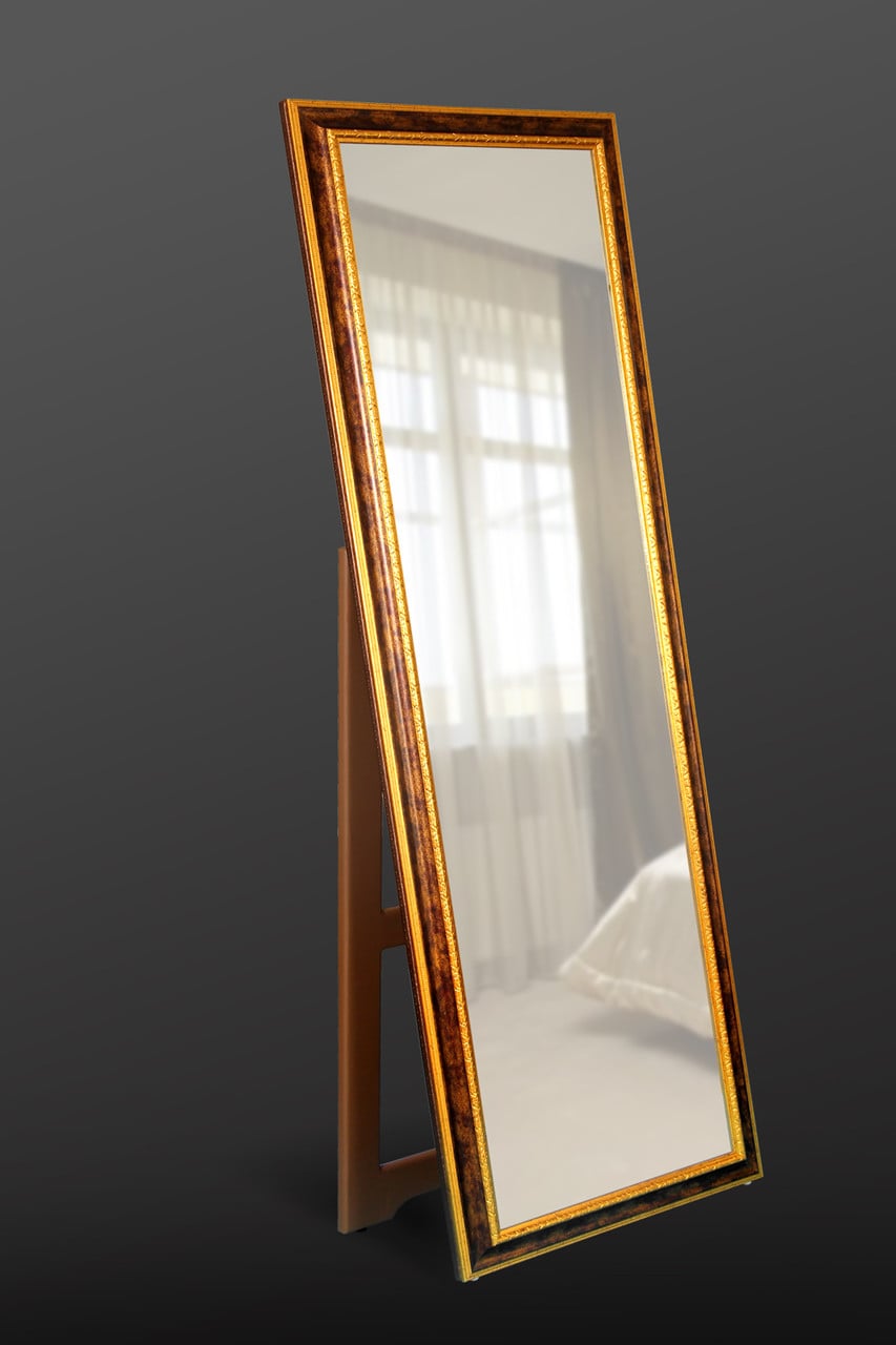 Зеркало напольное Art-Com 1900х600 мм Золотой (N6905)