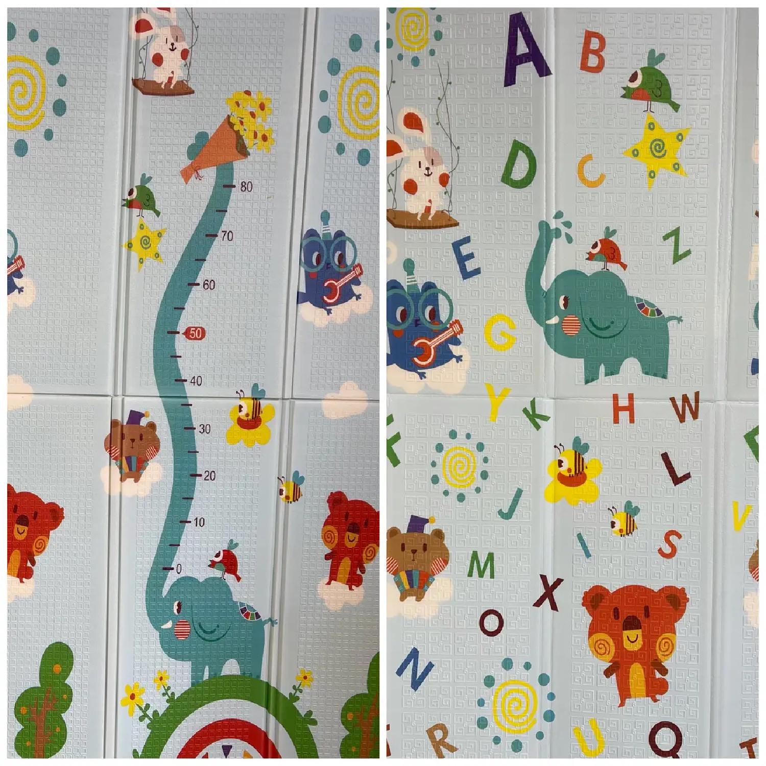 Термо коврик игровой Animals 2-х сторонний в сумке 180х200х0,8 см (109954)