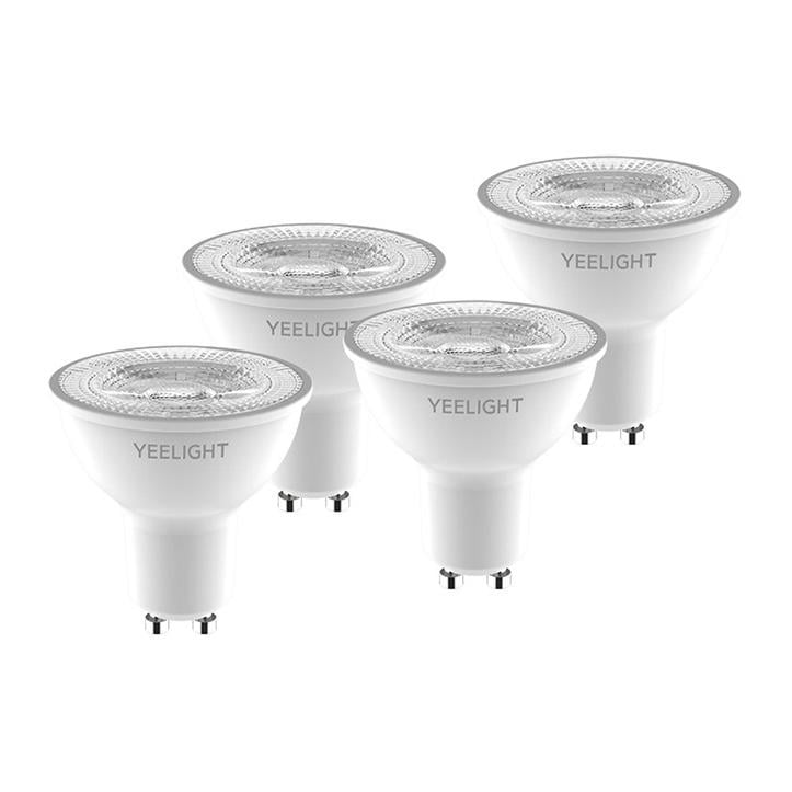 Лампы Набор из 4 Wi-fi LED Yeelight warm White GU10 (WH00471)