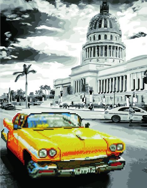 Картина за номерами Brushme транспорт Жовте ретро 40х50 см на підрамнику (GZS1051) Картина за номерами Brushme транспорт Жовте ретро 40х50 см на підрамнику (GZS1051)