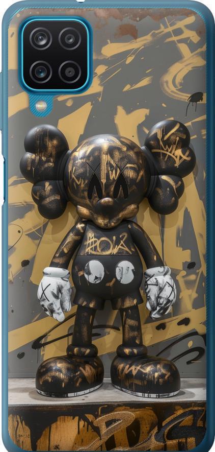 Чехол на Samsung Galaxy A12 A125F Bronze kaws (6097u-2201-42517)