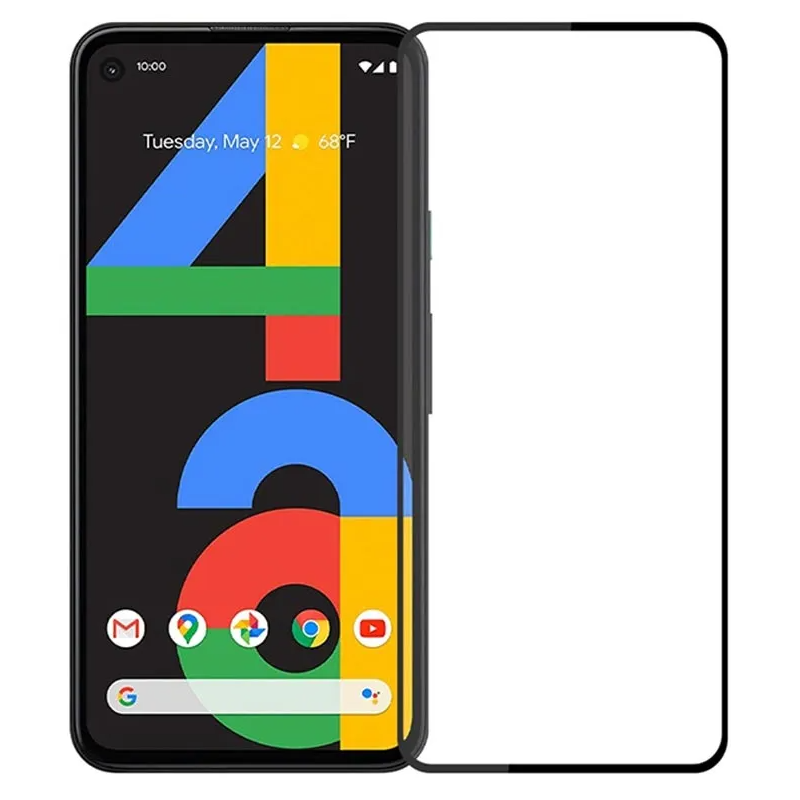 Захисне скло Prime для Google Pixel 4A 5G 6.2 GD1YQ, G025I Full Glue 0,3 мм 2.5 D Чорний