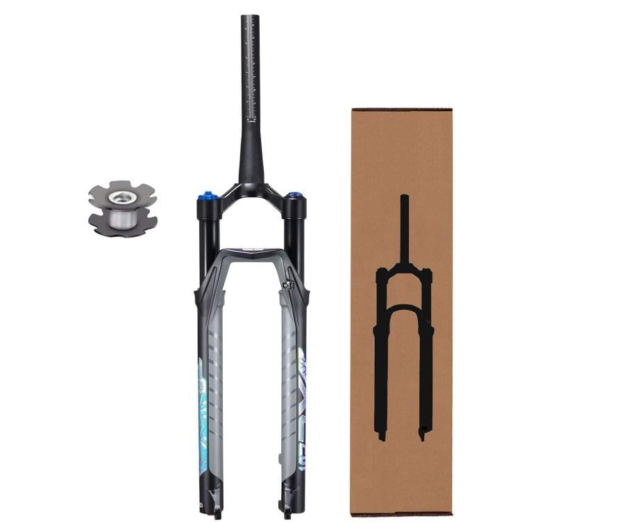 Вилка BOLANY Air Solo 29 ход 1-1/8" прямой шток воздушная амортизационная регулировка отскока/ блокировка 100 мм Вилка BOLANY Air Solo 29 ход 1-1/8" прямой шток воздушная амортизационная регулировка отскока/ блокировка 100 мм