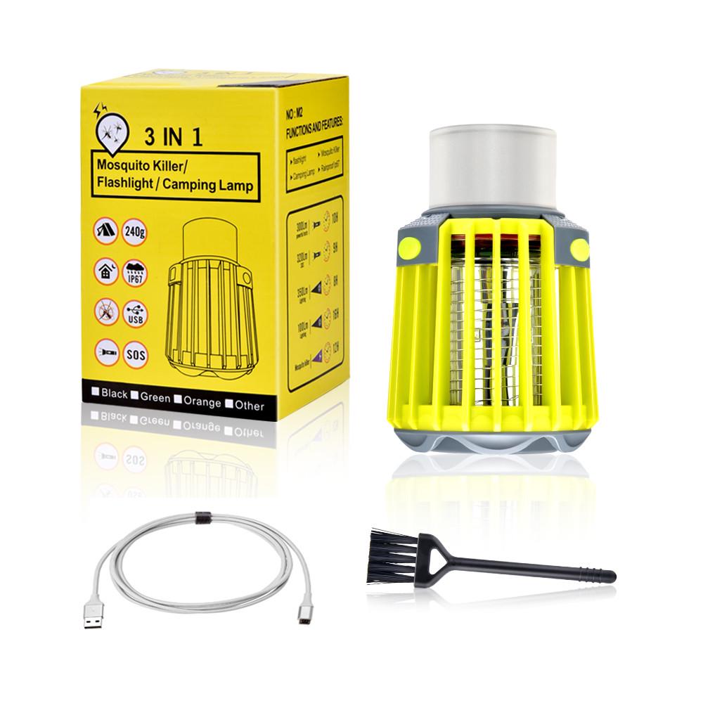 Уничтожитель комаров SUNROZ Killer Lamp M2 IP67 3в1 ловушка для насекомых + фонарь + сигнальная лампа 2200 мА - фото 10 Уничтожитель комаров SUNROZ Killer Lamp M2 IP67 3в1 ловушка для насекомых + фонарь + сигнальная лампа 2200 мА - фото 10