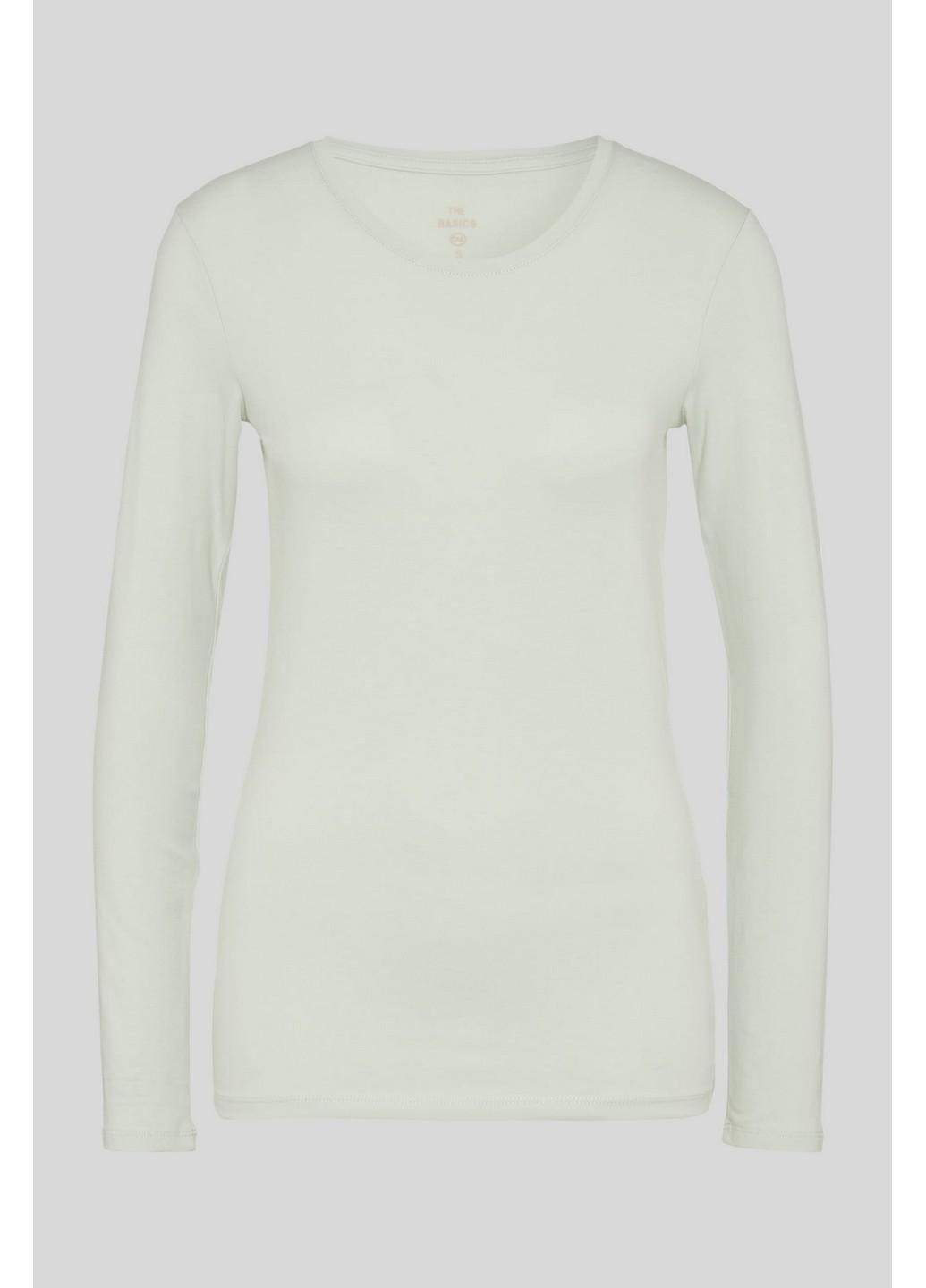 Лонгслив женский C&A XL Белый (2097459b32)