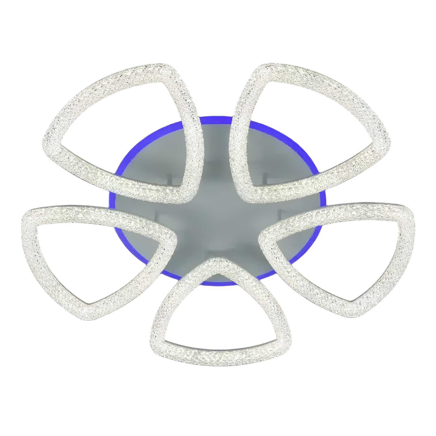 Люстра светодиодная Svet SC-3637/5C WH+PK/BU/PL 154W на пульте управления