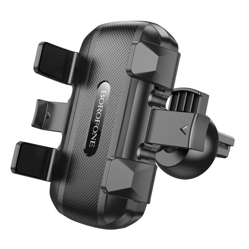 Держатель для телефона в авто Borofone Wind Automatic Clamping Car Holder Air Outlet 4,7-7" BH98 Black (589412) Держатель для телефона в авто Borofone Wind Automatic Clamping Car Holder Air Outlet 4,7-7" BH98 Black (589412)