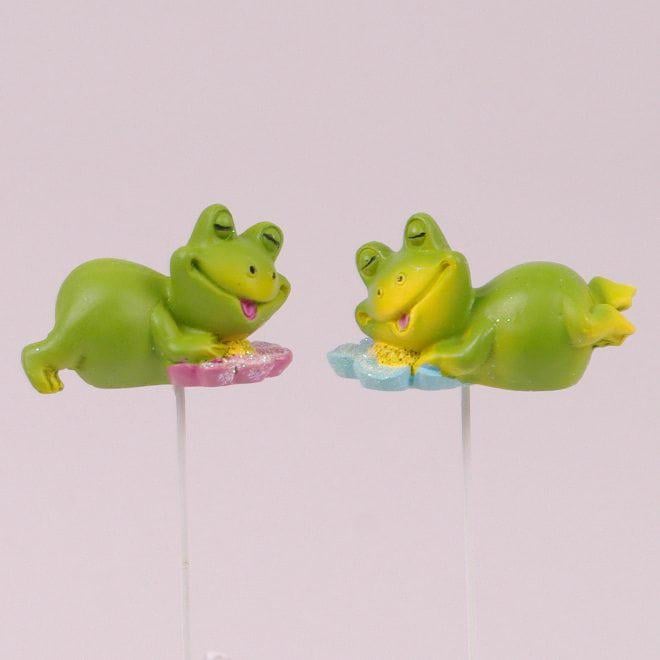 Стикер пластокерамический Flora Жаба 12 шт. (8505)