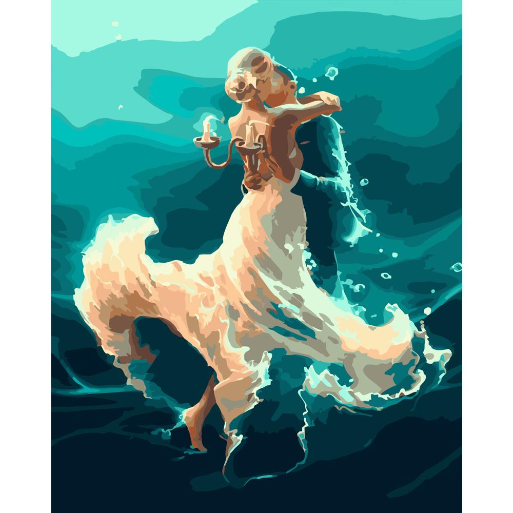 Картина по номерам Strateg Премиум Свадебный танец 40x50 см (GS203)