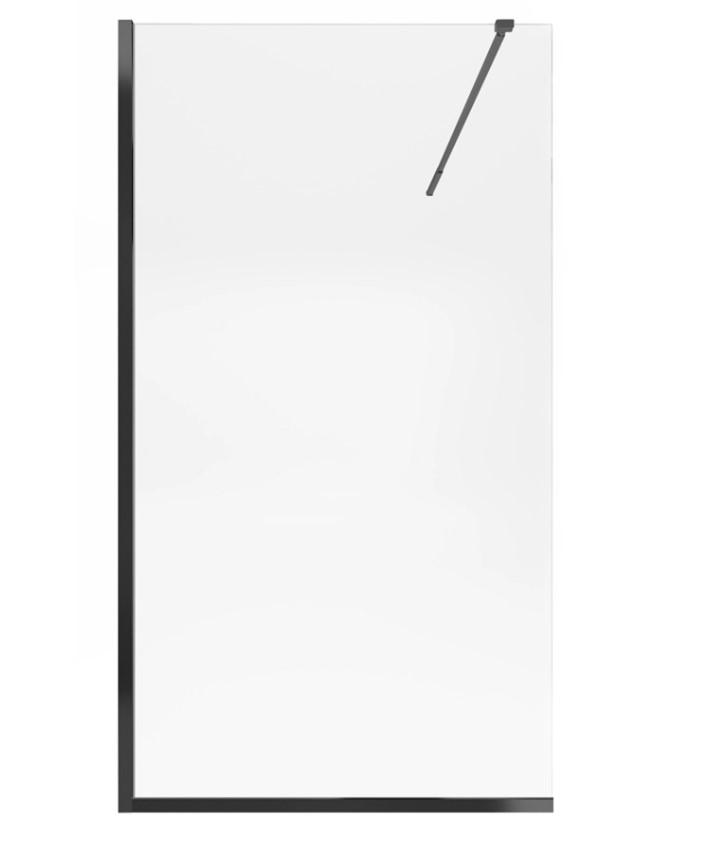 Душова перегородка Qtap Walk-In Standard BLM2011.C8 110х200 см скло Clear 8 мм покриття CalcLess Душова перегородка Qtap Walk-In Standard BLM2011.C8 110х200 см скло Clear 8 мм покриття CalcLess
