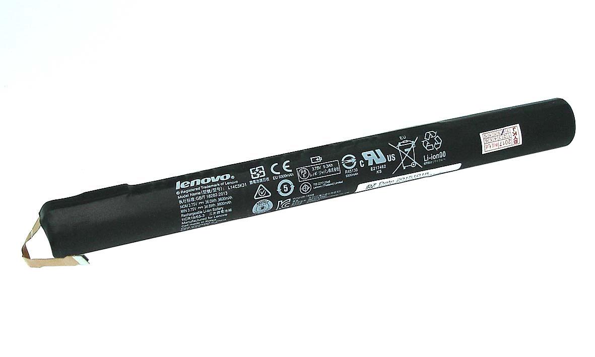 Аккумулятор для ноутбука Lenovo L14C3K31 Yoga Tablet 2 10" 3,75 V 9600 mAh (021219) Аккумулятор для ноутбука Lenovo L14C3K31 Yoga Tablet 2 10" 3,75 V 9600 mAh (021219)