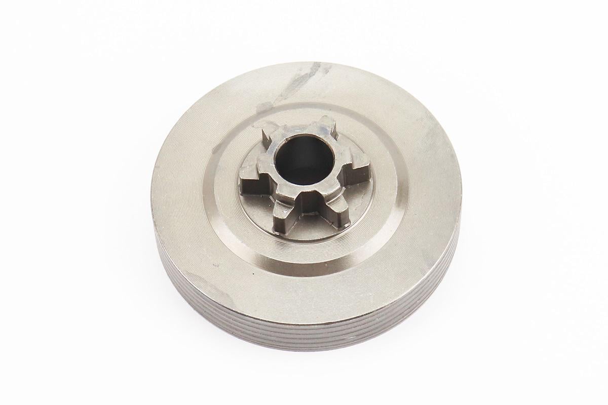 Тарелка сцепления к бензопилам китайским 3800 340S/350S/360S и звезда 3/8-6 (28830598) Тарелка сцепления к бензопилам китайским 3800 340S/350S/360S и звезда 3/8-6 (28830598)