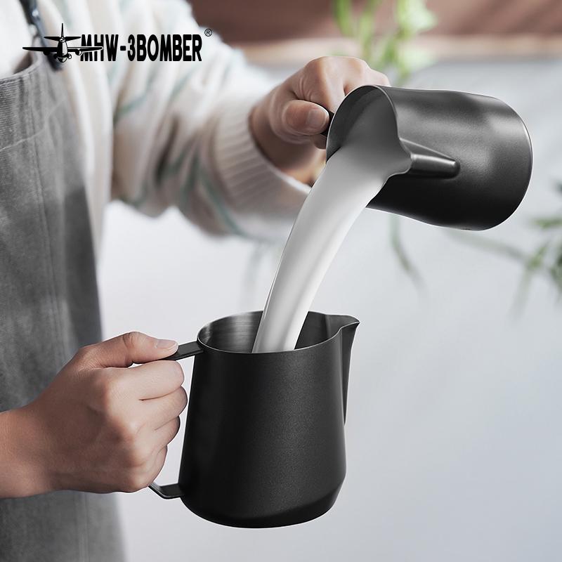 Питчер с ручкой для молока MHW-3BOMBER GT 600 мл Черный (P5184-OS) - фото 5 Питчер с ручкой для молока MHW-3BOMBER GT 600 мл Черный (P5184-OS) - фото 5