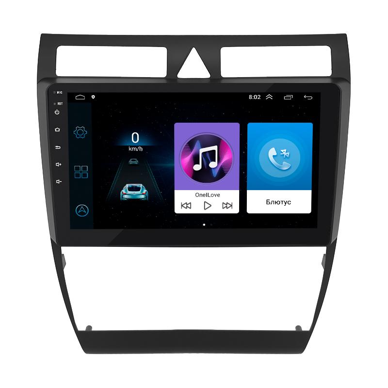 Штатна магнітола Lesko для Audi A6 allroad I (C5) 2000-2006 екран 9" 1/16Gb/ Wi-Fi GPS Optima Android