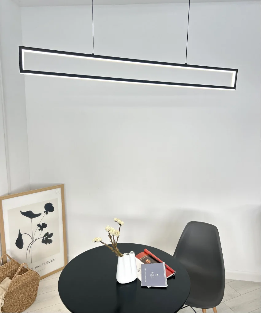 Підвісний світильник SOLEDESIGN Simple Line Large LED 41W Чорний (SDLC-00056) - фото 3