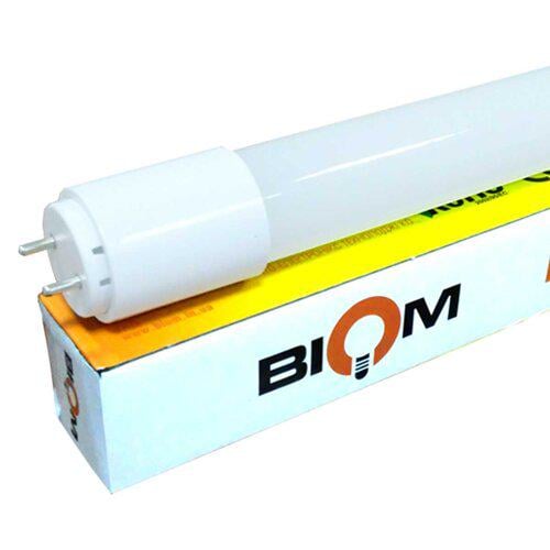 Лампа світлодіодна Biom T8-GL-600-9 W 6200 К G13 матове скло - фото 3