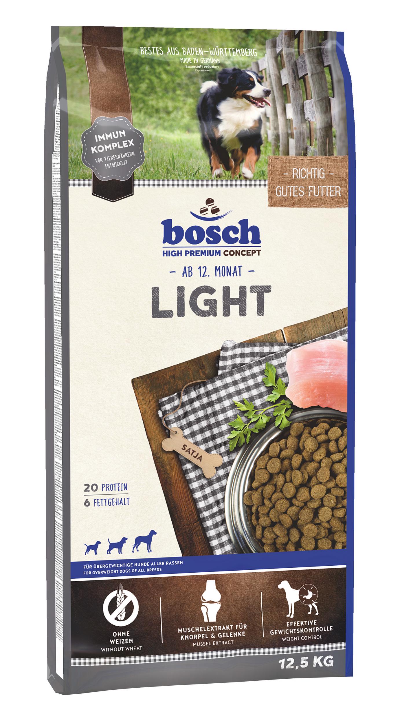 Сухой корм для собак Bosch Light 12,5 кг
