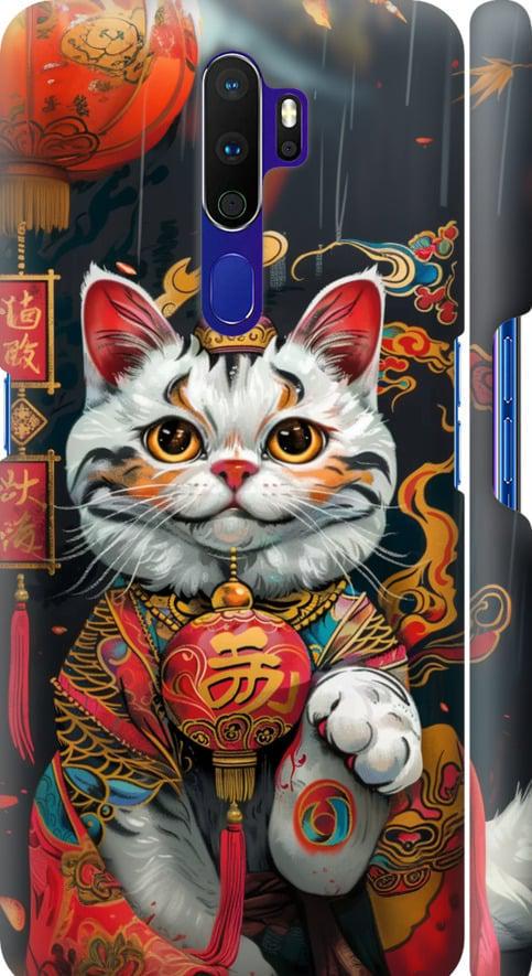 Чехол на Oppo A9 2020 China Cat v2 (6135m-1865-42517)