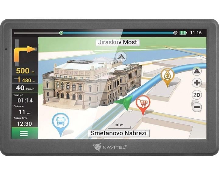 Навігатор GPS автомобільний Navitel E700 PND Чорний (10779386)