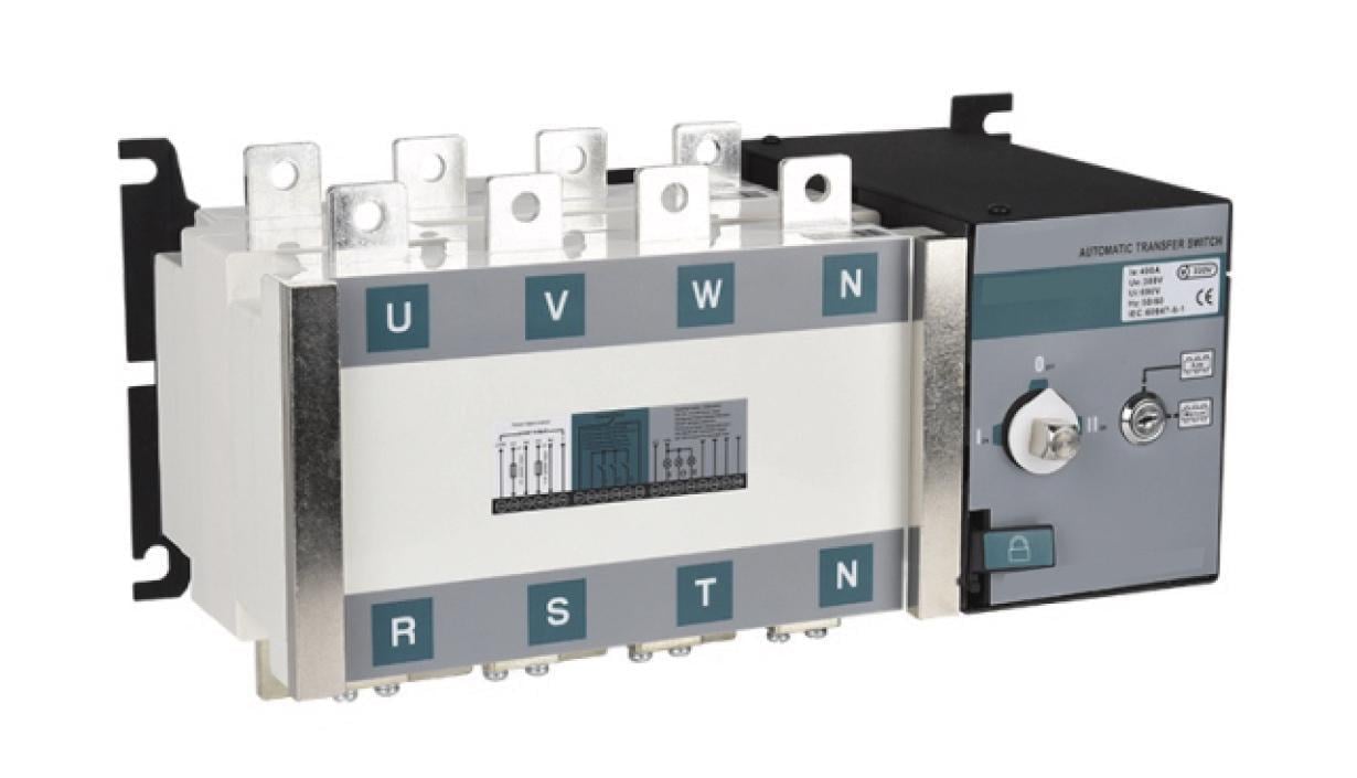 Перемикач навантаження моторизований EON ELECTRIC 4х250A 4P 220V AC (COSE04250M1)