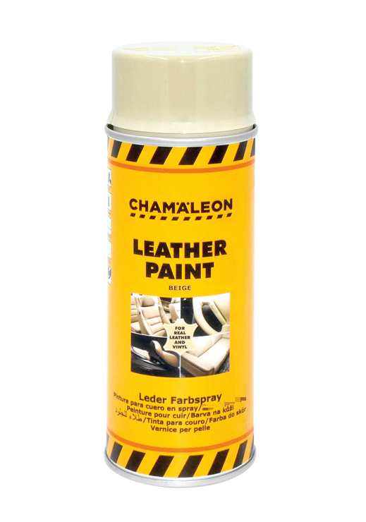 Фарба для вінілу та шкіри Chamaleon 680 Leather Paint Spray 400 мл Бежевий